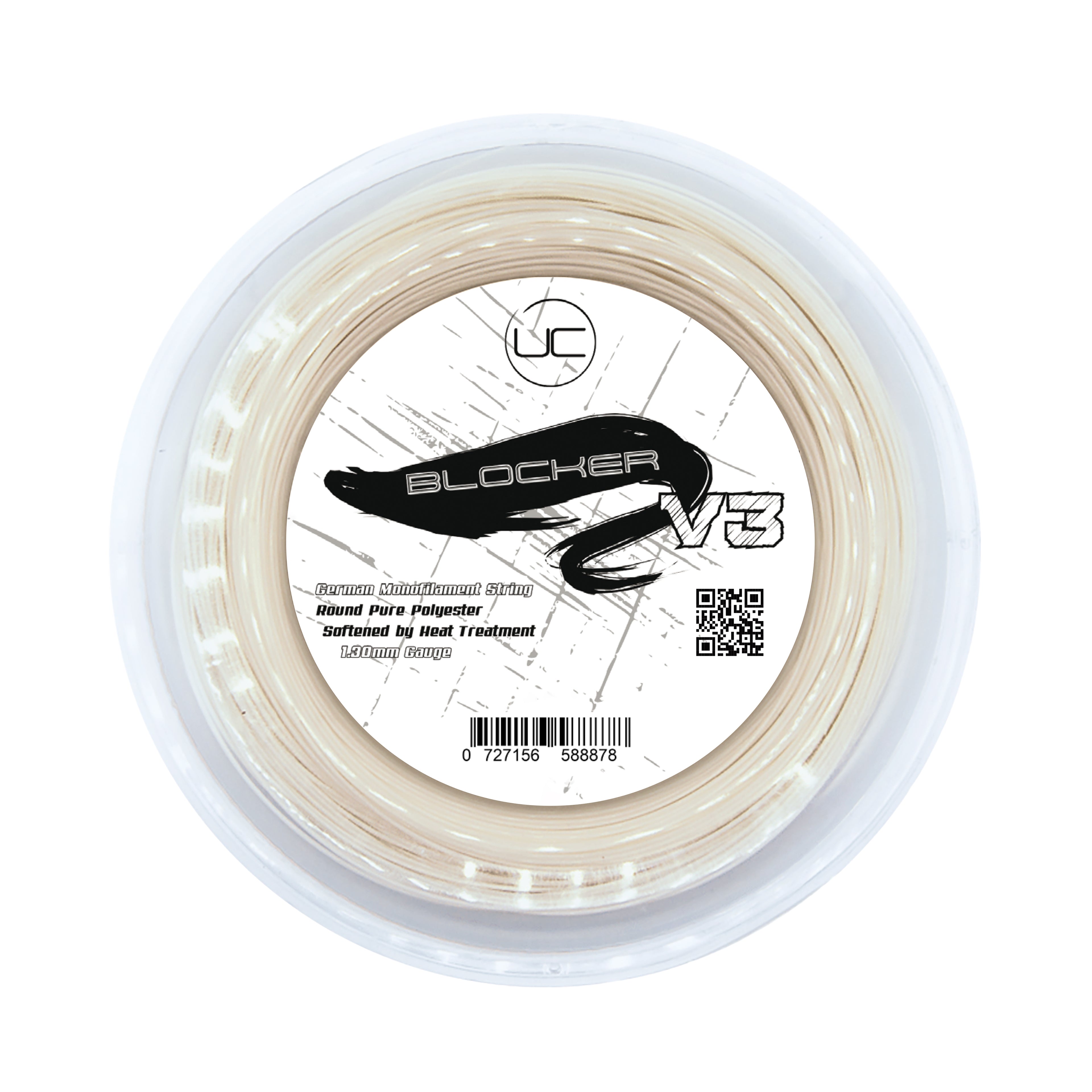 Cordage Tennis THE BLOCKER V3 1.30 - Bobine 200 mètres