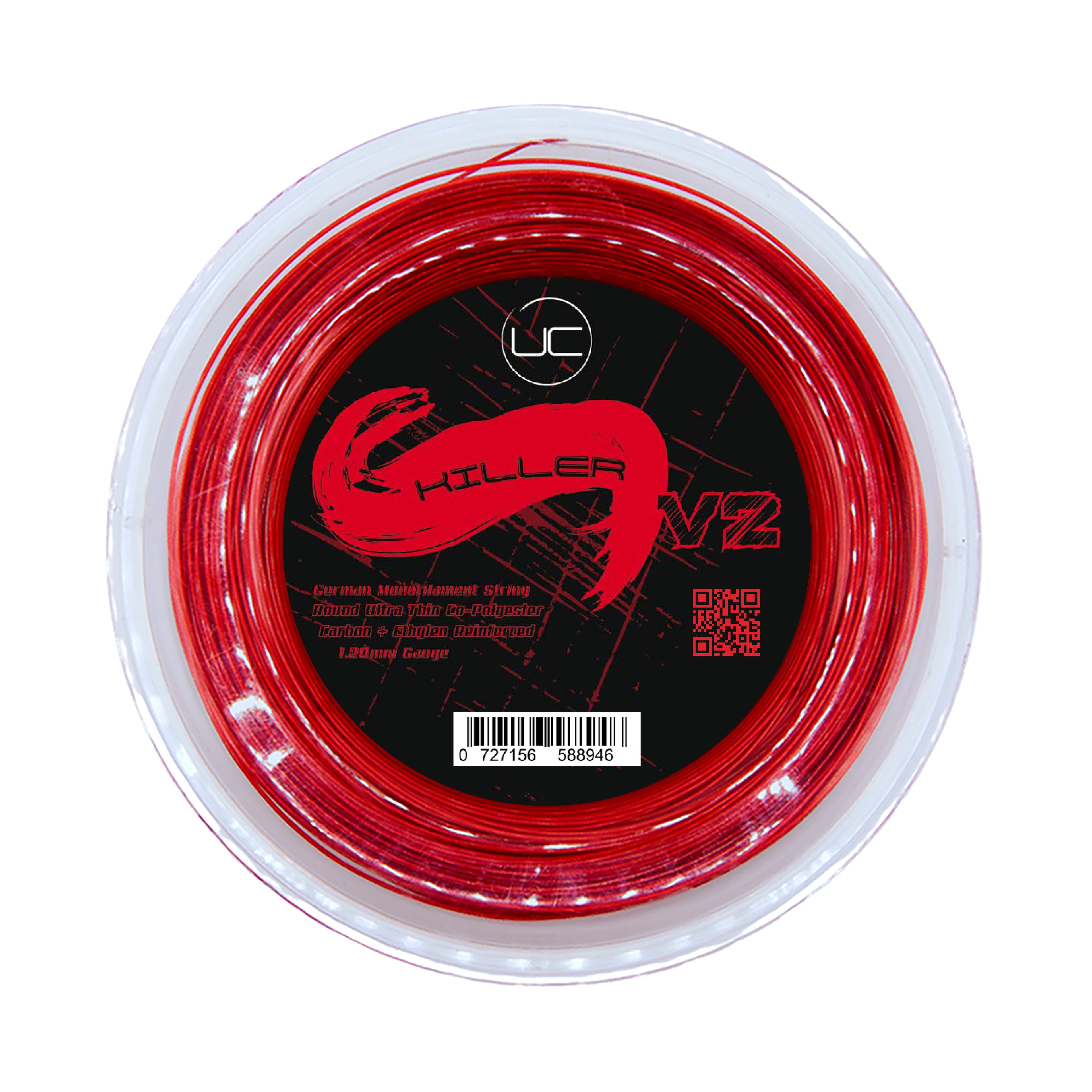 Cordage Tennis THE KILLER V2 1.20 - Bobine 200 mètres