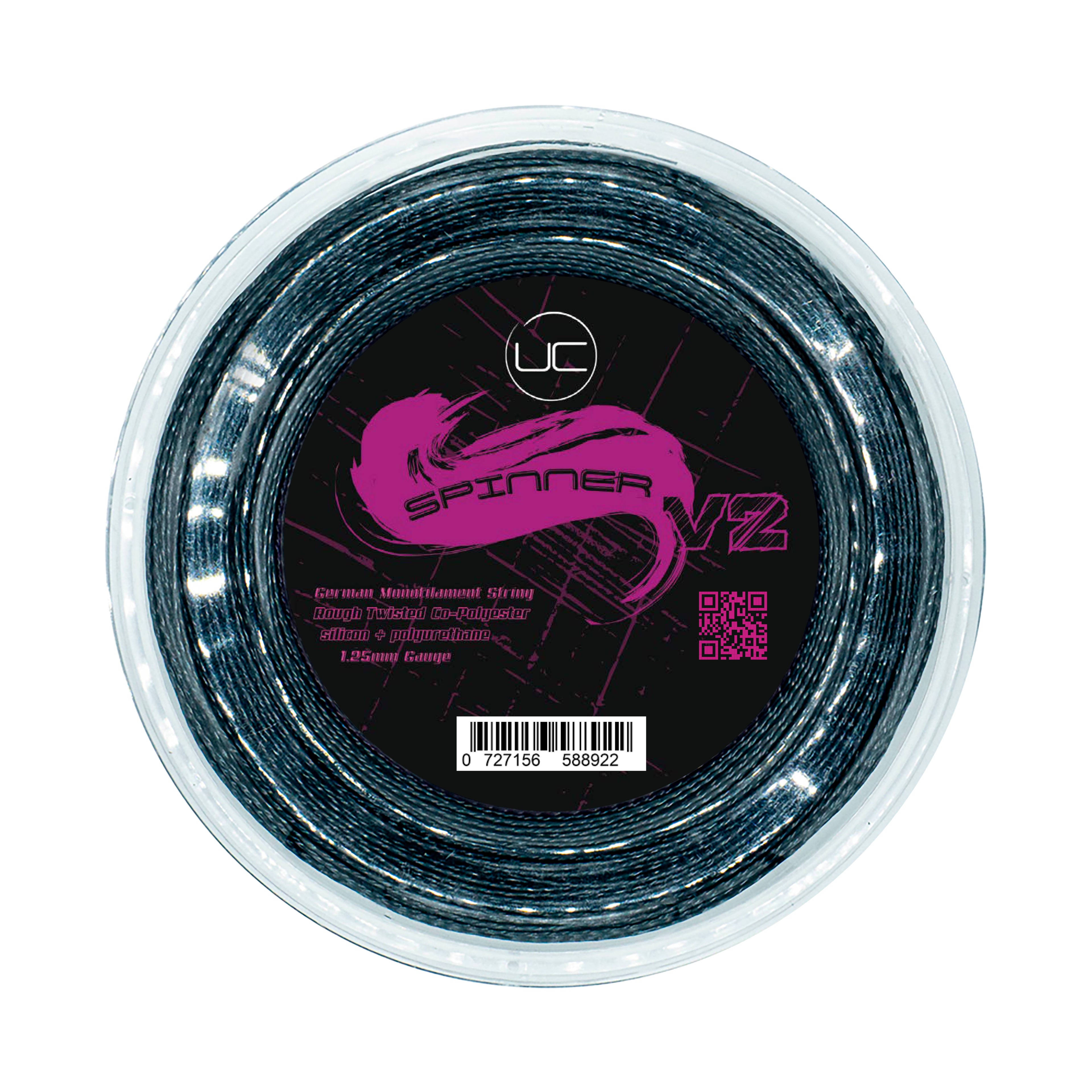 Cordage Tennis THE SPINNER V2 1.25 - Bobine 200 mètres